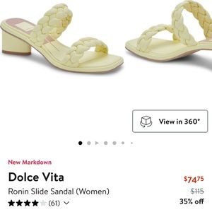 Dolce Vita heels worn once